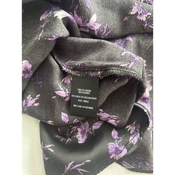 Torrid Floral Lace Adjustable Strap Camisole Womens Size 4X Black Purple NWT - Picture 5 of 8